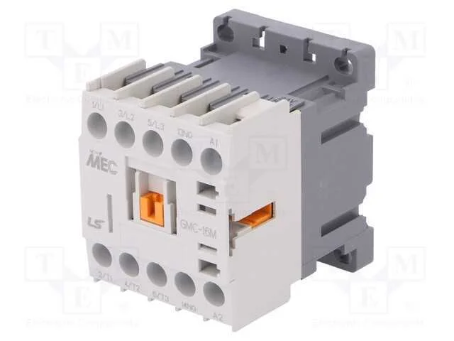 Contator: 3 polos, NO x3, Contatos auxiliares: NO.