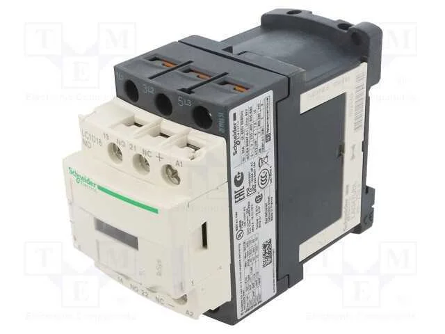 Contator: 3 polos, NO x3, Contatos auxiliares: NO.