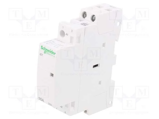 Contator: 2-De Polo de Instala&ccedil;&atilde;o, 16a, 220vac, No X2, Ip20, 500v