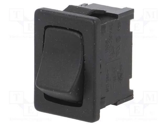 Rocker, Spdt, Pos: 3, On-Off-On, 6a/250vac, Ip40, 100mo, Ul94v-2