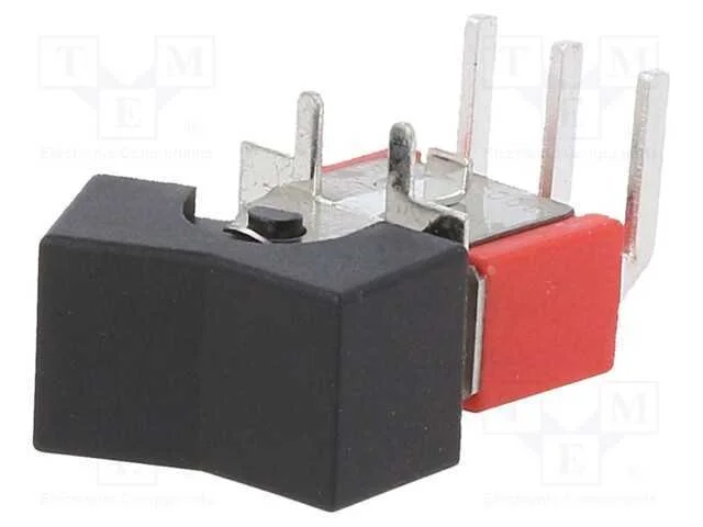 Rocker, Spdt, Pos: 2, On-On, 2a/250vac, 5a/28vdc, Preto, -30&divide;85c