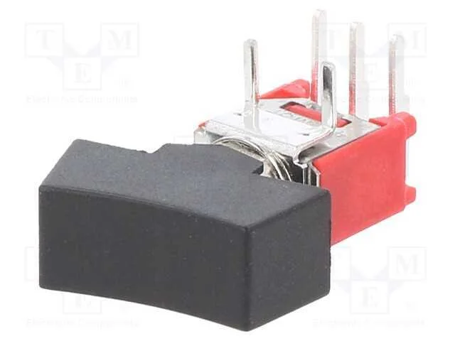ROCKER, SPDT, Pos: 2, ON-ON, 1A/250VAC, 3A/28VDC,.