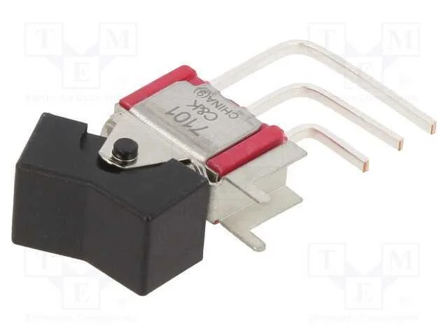 Rocker, Spdt, Pos: 2, On-On, 2a/250vac, 5a/28vdc, -30&divide;85c, Tht, 7000