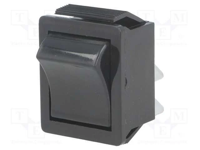 Rocker, Dpst, Pos: 2, On-Off, 16a/250vac, Preto, N&atilde;o Disp, 1350