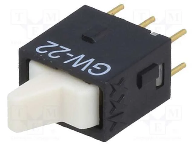 Rocker, Dpdt, Pos: 2, On-On, 0,01a/28vac, 0,01a/28vdc, -25&divide;55c