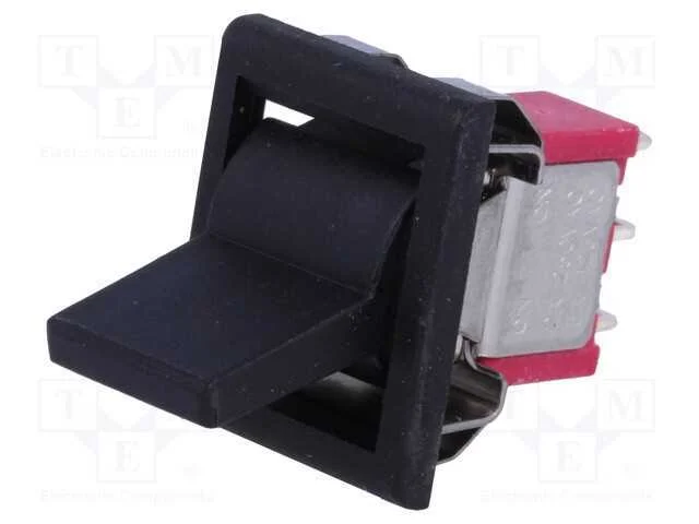 Rocker, Spdt, Pos: 2, On-On, 5a/125vac, 5a/28vdc, Preto, N&atilde;o Disp.