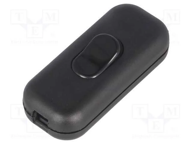 Rocker, Spst, Pos: 2, On-Off, 2a/250vac, Preto, N&atilde;o Disp, -25&divide;70c
