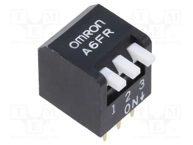 Interruptor: Dip-Switch, Off-On, 0,025a/24vdc, Pos: 2, -20&divide;70c