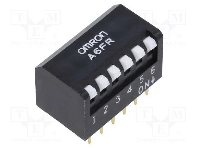 Interruptor: Dip-Switch, Off-On, 0,025a/24vdc, Pos: 2, -20&divide;70c