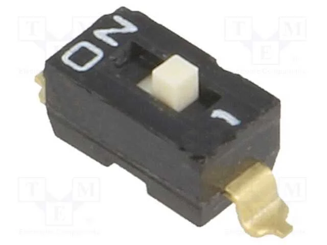 Interruptor: DIP-SWITCH, Quantidade de sec&ccedil;&otilde;es: 1.