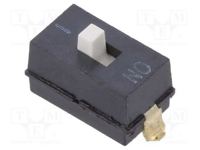 Interruptor: DIP-SWITCH, Quantidade de sec&ccedil;&otilde;es: 1.