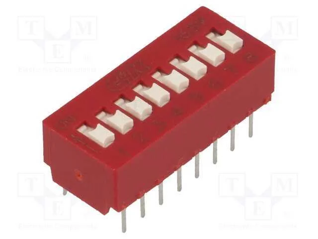Interruptor: Dip-Switch, Quantidade de Sec&ccedil;&otilde;es: 8.