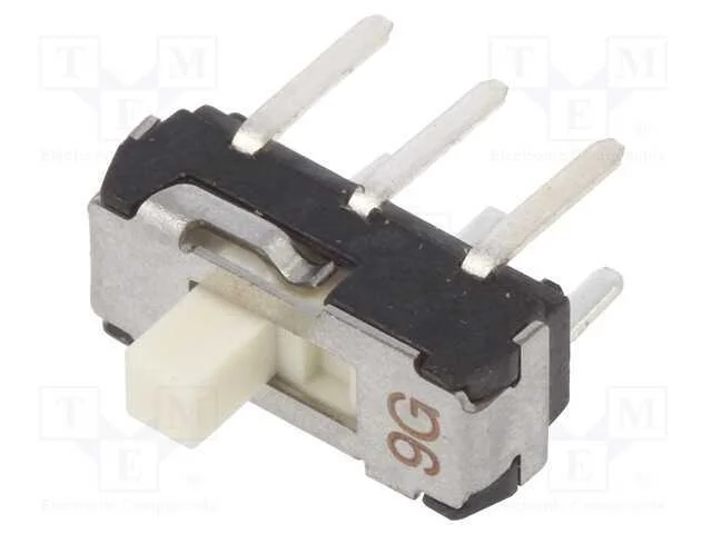 Interruptor Deslizante, Pos: 2, DPDT, 0,2A/12VDC,