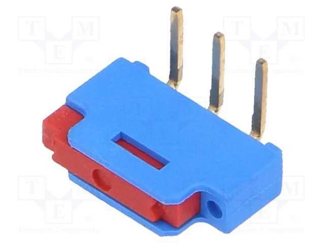 Interruptor: de Corredi&ccedil;a, Pos: 2, 0,3a/24vdc, Tht, 10x2,5x6,4mm
