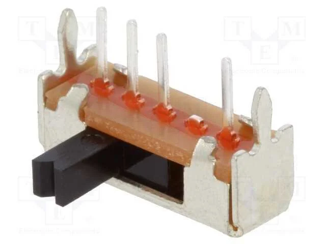 Interruptor: de Corredi&ccedil;a, Pos: 3, Sp3t, 0,1a/12vdc, On-On-On, Tht