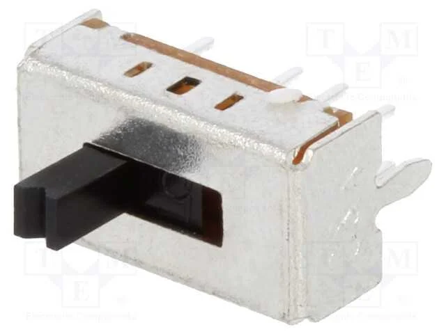 Interruptor: de Corredi&ccedil;a, Pos: 3, Dp3t, 0,1a/12vdc, On-On-On, Tht