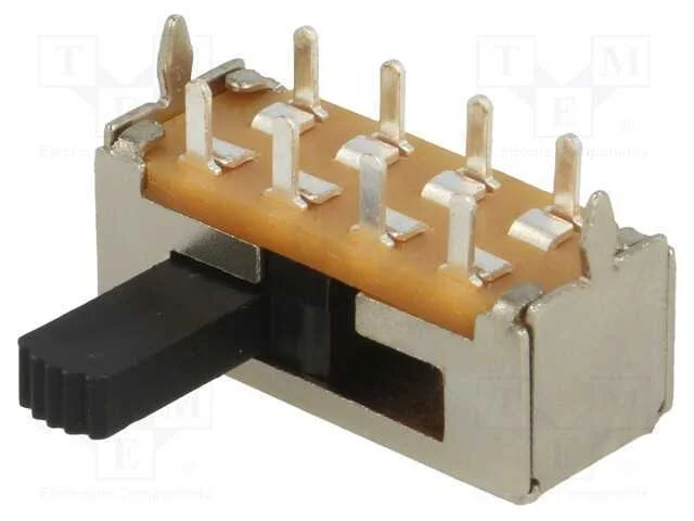 Interruptor: de Corredi&ccedil;a, Pos: 3, Dp3t, 1a/125vdc, On-On-On, Tht