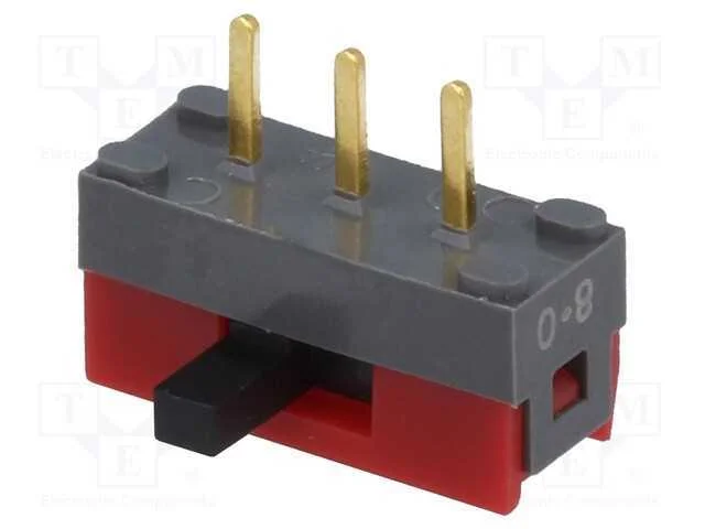 Interruptor: de Corredi&ccedil;a, Pos: 2, Spdt, 0,01a/28vdc, On-On, Ss
