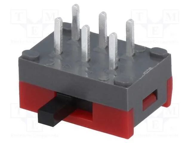Interruptor: de Corredi&ccedil;a, Pos: 2, Dpdt, 0,1a/30vdc, On-On, Lateral