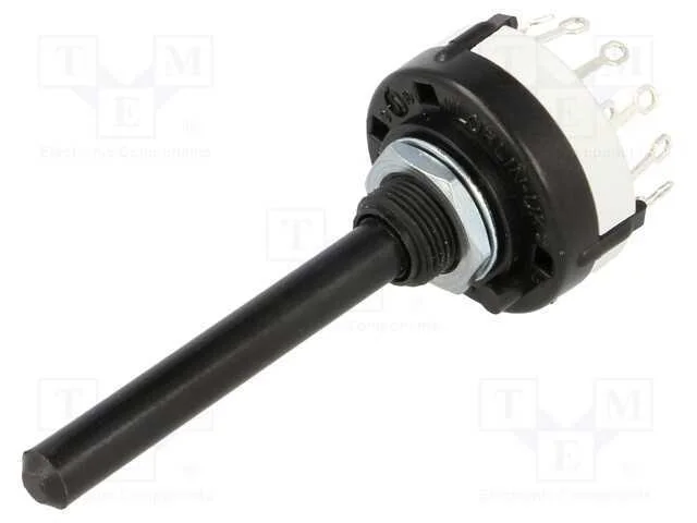 Interruptor: girat&oacute;rio, Pos: 4, 0,15A/250VDC, 30,.