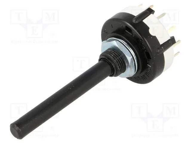Interruptor: girat&oacute;rio, Pos: 6, 0,15A/250VDC, 30,.