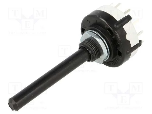 Interruptor: Girat&oacute;rio, Pos: 3, 0,15a/250vdc, 30, -30&divide;85c, 999mo