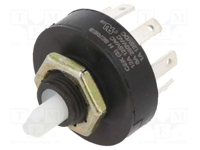 Interruptor: Girat&oacute;rio, Pos: 3, Dp3t, 6a/250vac, 1a/125vdc, 45
