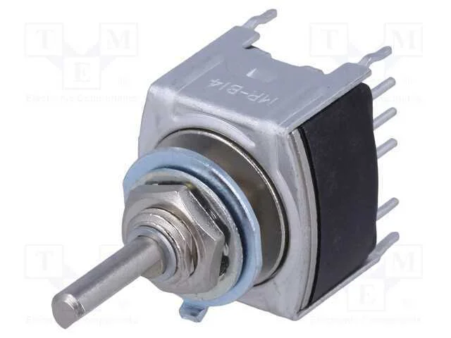 Interruptor: girat&oacute;rio, Pos: 3, SP3T, 0,01A/28VAC.