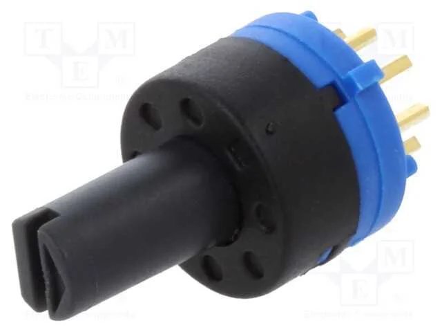 Interruptor: girat&oacute;rio, Pos: 7, 0,2A/48VDC, 45, -.