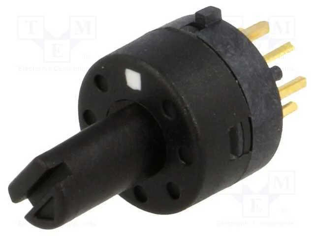 Interruptor: girat&oacute;rio, Pos: 3, 0,5A/24VDC, 45, -.