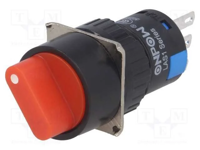 Interruptor: Girat&oacute;rio, Pos: 2, Spdt, 3a/220vac, 2a/24vdc, -20&divide;55c