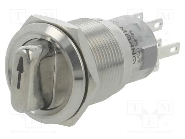 Interruptor: Girat&oacute;rio, Pos: 3, Dp4t, 0,5a/220vac, 1a/24vdc, 50mo