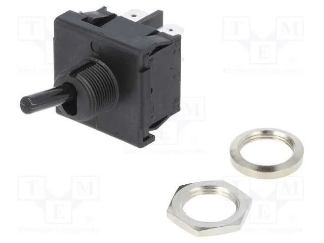 Interruptor: de Alavanca, Pos: 2, Dpst, On-Off, 6a/250vac, -20&divide;55c