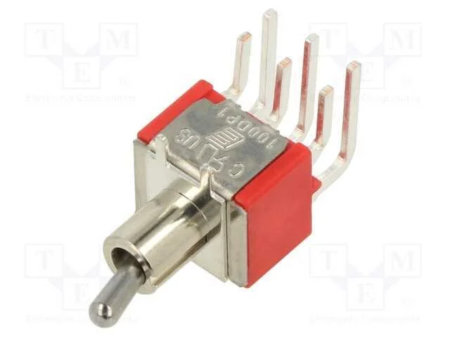 Interruptor: de Alavanca, Pos: 2, Dpdt, On-On, 2a/250vac, 5a/28vdc