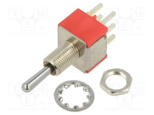 Interruptor: de Alavanca, Pos: 3, Dp3t, On-Off-On, 2a/250vac, Tht