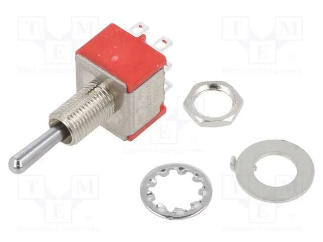 Interruptor: de Alavanca, Pos: 3, Dp3t, On-Off-On, 2a/250vac, 100