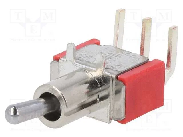 Interruptor: de Alavanca, Pos: 2, Spdt, On-On, 2a/250vac, 5a/28vdc