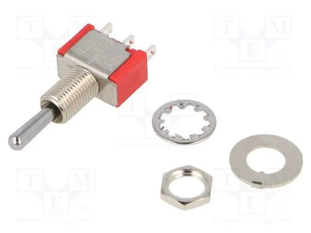 Interruptor: de Alavanca, Pos: 3, Sp3t, On-Off-On, 2a/250vac, 10mo