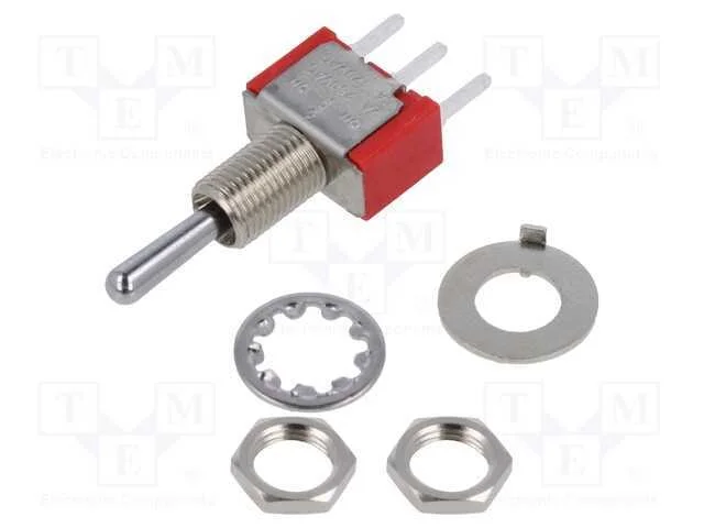 Interruptor: de Alavanca, Pos: 3, Sp3t, On-Off-On, 2a/250vac, 10mo