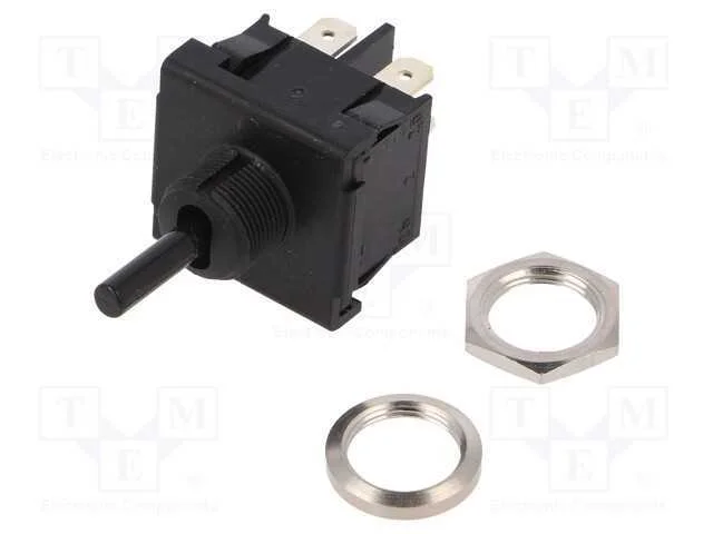 Interruptor: de Alavanca, Pos: 3, Dpdt, On-Off-On, 6a/250vac, 1829