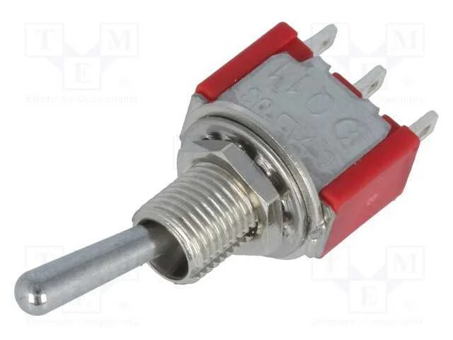 Interruptor: de Alavanca, Pos: 2, Spdt, On-(On), 2a/250vac, Ice1