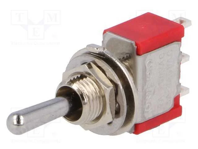 Interruptor: de Alavanca, Pos: 3, Sp3t, (On)-Off-(On), 2a/250vac