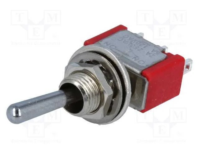 Interruptor: de Alavanca, Pos: 3, Sp3t, On-Off-On, 2a/250vac, Ice1