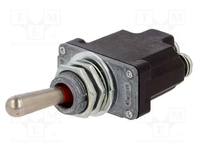 Interruptor: de Alavanca, Pos: 2, Spst, On-Off, 6a/230vac, -40&divide;71c