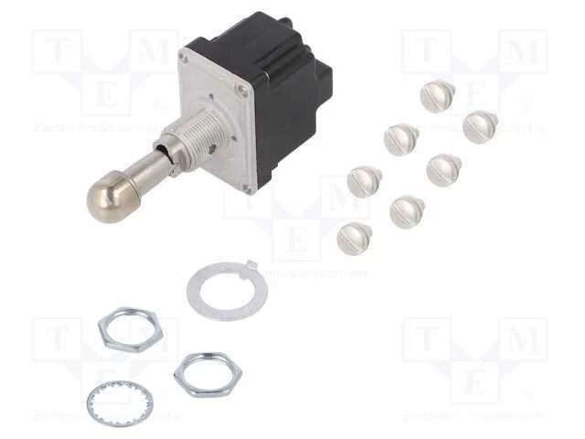 Interruptor: de Alavanca, Pos: 3, Dpdt, (On)-Off-(On), 6a/230vac