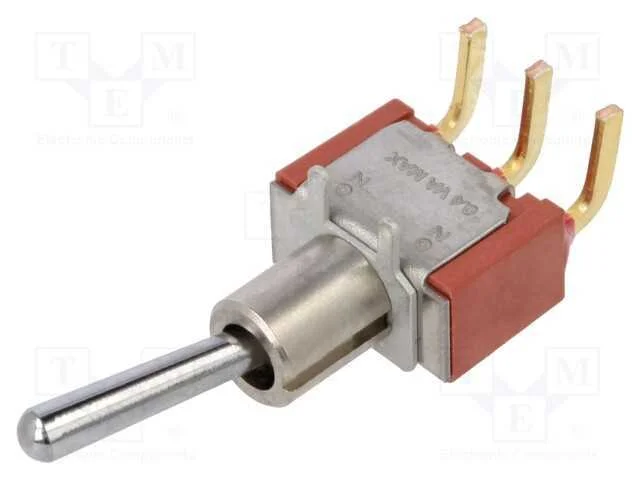 Interruptor: de Alavanca, Pos: 2, Spdt, On-On, 0,02a/20vac, Tht