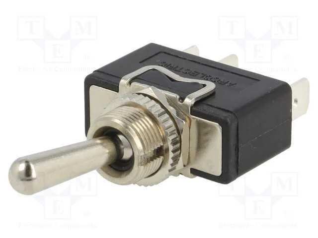 Interruptor: de Alavanca, Pos: 2, Spdt, On-(On), 16a/250vac, 100mo