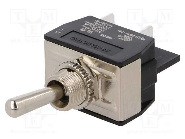 Interruptor: de Alavanca, Pos: 2, Dpst, On-Off, 16a/250vac, 100mo