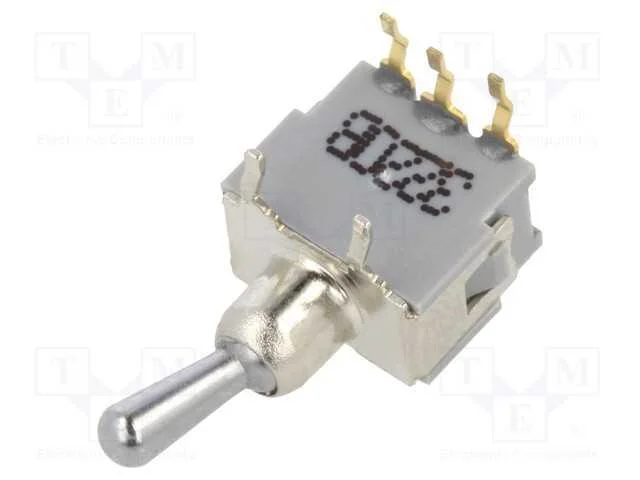 Interruptor: de Alavanca, Pos: 2, Spdt, (On)-On, 0,05a, 0,05a, 50mo