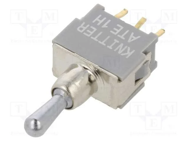 Interruptor: de Alavanca, Pos: 3, Spdt, (On)-Off-On, 0,05a, 0,05a